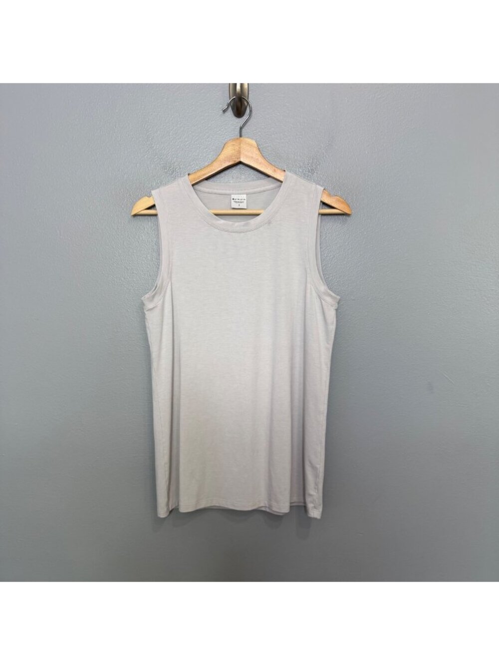 ATHLETA cloudlight tank in dove gray size S